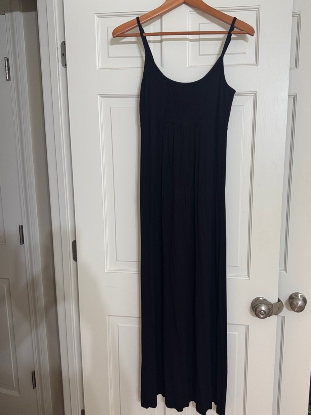 Target Black Spaghetti Strap Maxi Dress with Scoop Neck